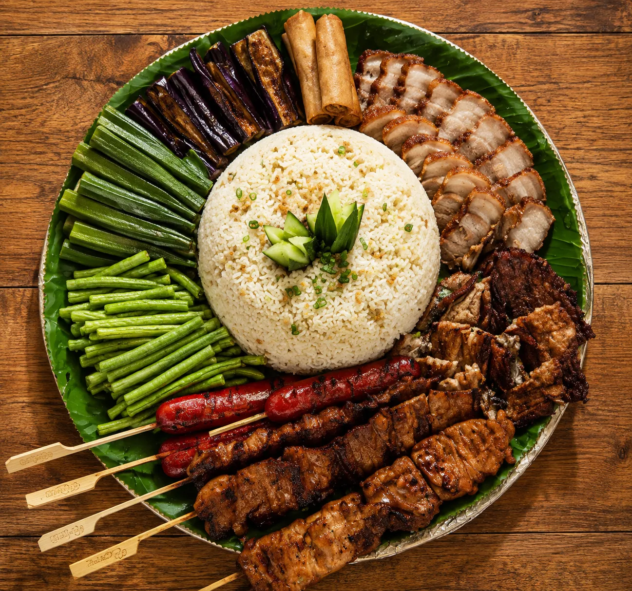 Late-night Filipino snack plate from Late Night Go-To near Brooklands, Winnipeg